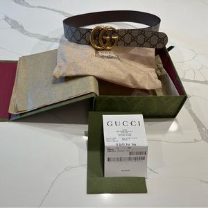 GG Marmont reversible belt- authentic